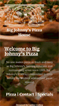 Mobile Screenshot of bigjohnnyspizza.com